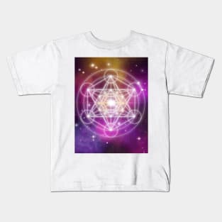 Metatron's Cube Kids T-Shirt